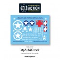 M3A1 Half-track plastic boxed set