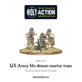 US Army 60mm mortar team