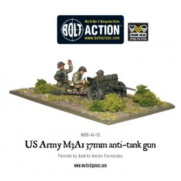 US Army M3A1 37mm anti-tank gun