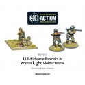 US Airborne Bazooka and 60mm light mortar teams