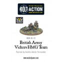 British Army Vickers MMG Team