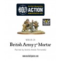 British Army 3" Mortar Team