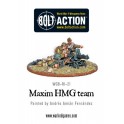 Soviet Maxim HMG Team