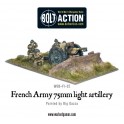 French Army 75mm light artillery