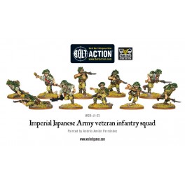 Imperial Japanese Army veteran infantry squad