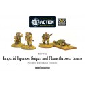 Imperial Japanese Sniper and Flamethrower teams