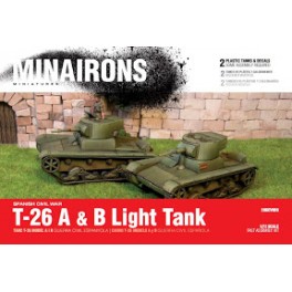 1/72nd Minairons Russian T26 Tank