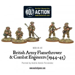British Flamethrower & Combat Engineers