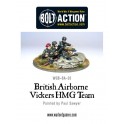 British Airborne Vickers MMG Team