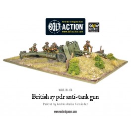 British Army 17 pdr anti-tank gun