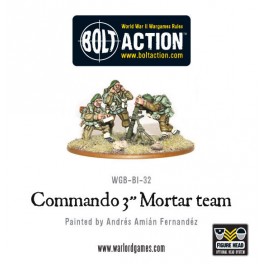 British Commando 3" Mortar Team
