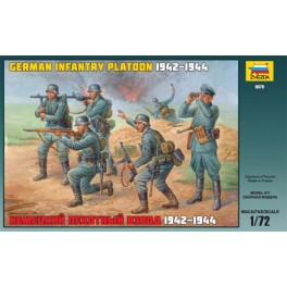 Zvezda German Infantry Platoon 1942-1943