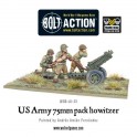 US Army 75mm pack howitzer