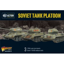 Soviet tank platoon