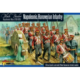 Napoleonic Hanoverian Line Infantry plastic boxed set