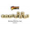 Bolt Action Orders Dice packs - Sand