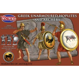 Greek unarmoured Hoplites and archers