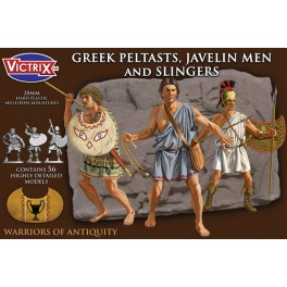 Greek Peltasts, Javelin men and slingers