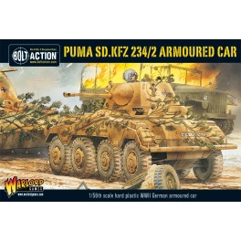Puma Sd.Kfz 234/2 Armoured Car plastic box set
