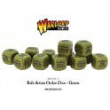 Bolt Action Orders Dice packs - Green