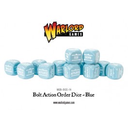 Bolt Action Orders Dice packs - Blue