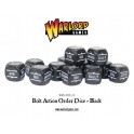 Bolt Action Orders Dice packs - Black