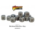 Bolt Action Orders Dice packs - Grey