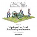 Artillerie française à pied, canon de 6 livres