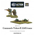 Commando Vickers K LMG teams
