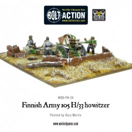 Finnish Army 105 H/33 howitzer