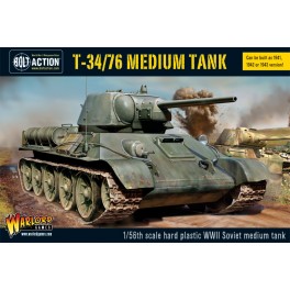 T34/76 medium tank plastic boxed set