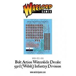 53rd (Welsh) Infantry Division decal sheet