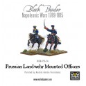 Prussian Landwehr Mounted Officers 1789-1815