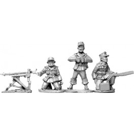 SWW0011 Afrika Korps MG34 en position de tir