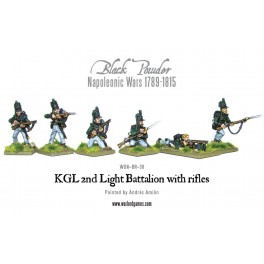 KGL 2nd Light Battalion with rifles