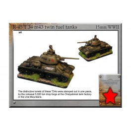 R-45 T-34 m43 twin fuel tanks