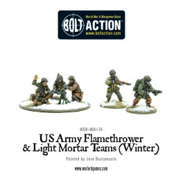 US Army Flamethrower & Light Mortar teams (Winter) US Army Flamethrower & Light Mortar teams (Winter)