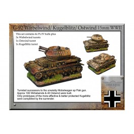 G-92 Wirbelwind, Kugelblitz & Ostwind