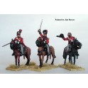 BH4 Colonels britaniques à cheval