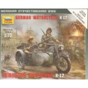 1/72nd Zvezda German R12 Motorcycle