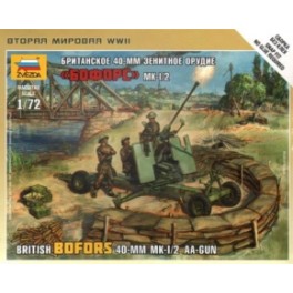 1/72nd Zvezda British Bofors gun