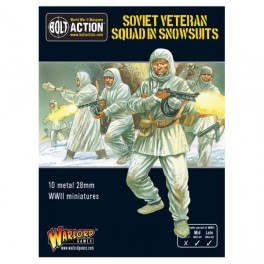 Soviet Veteran Squad in Snowsuits