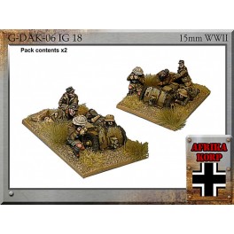 G-DAK-06 Africa Korps IG18, 7.5cm Infantry Gun & Crew