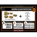 WE-SET-02 pack de village oriental avec civils