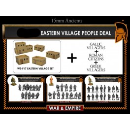 WE-SET-02 pack de village oriental avec civils