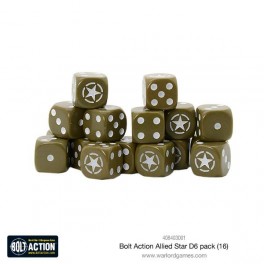 Bolt Action Allied Star D6 pack Bolt Action Allied Star D6 pack