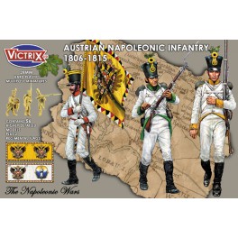 VX0014 Austrian Napoleonic Infantry in shakos