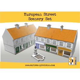 European Street Scenery Set