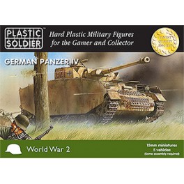 15mm Easy Assembly German Panzer IV Tank