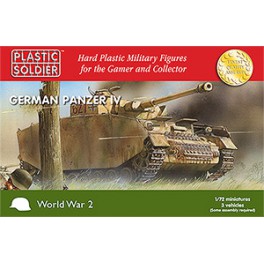 1/72nd Easy Assembly German Panzer IV Tank